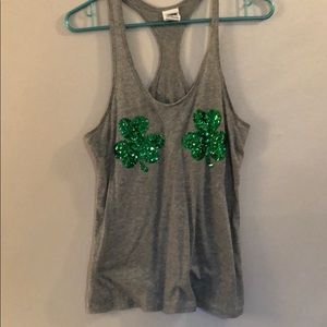 VS Pink Shamrock Tank